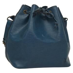 LOUIS VUITTON Epi Petit Noe Shoulder Bag Blue M44105